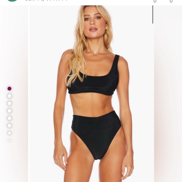 Beach Riot Other - Beach Riot Women’s Highway High Waist Bikini Bottom